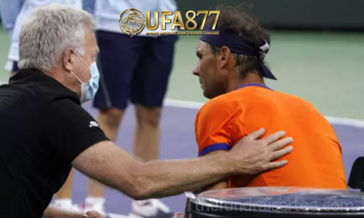 Rafael Nadal มีปัญหาการหายใจ 
